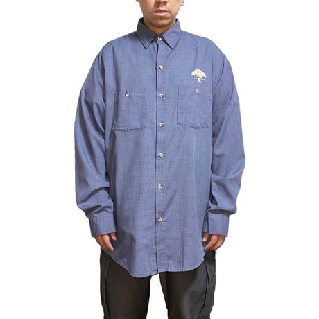 【USED】00'S REED BONSAI EMBROIDERY WORK SHIRT