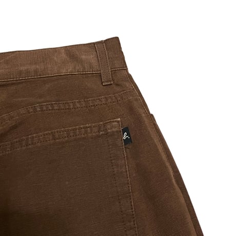 【USED】90's agnès b. BROWN COTTON PANTS