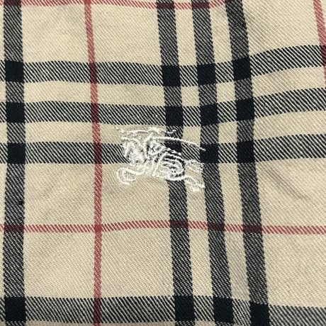 【USED】00'S BURBERRY LONDON NOVA CHECK SHIRT