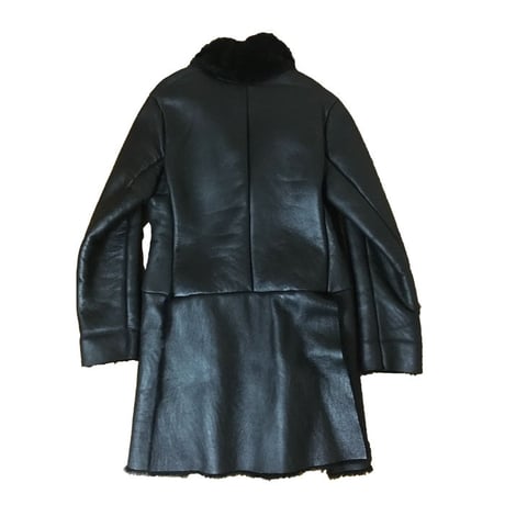 【USED】90'S VIVIENNE WESTWOOD GOLD LABEL MEN'S MOUTON COAT BLACK