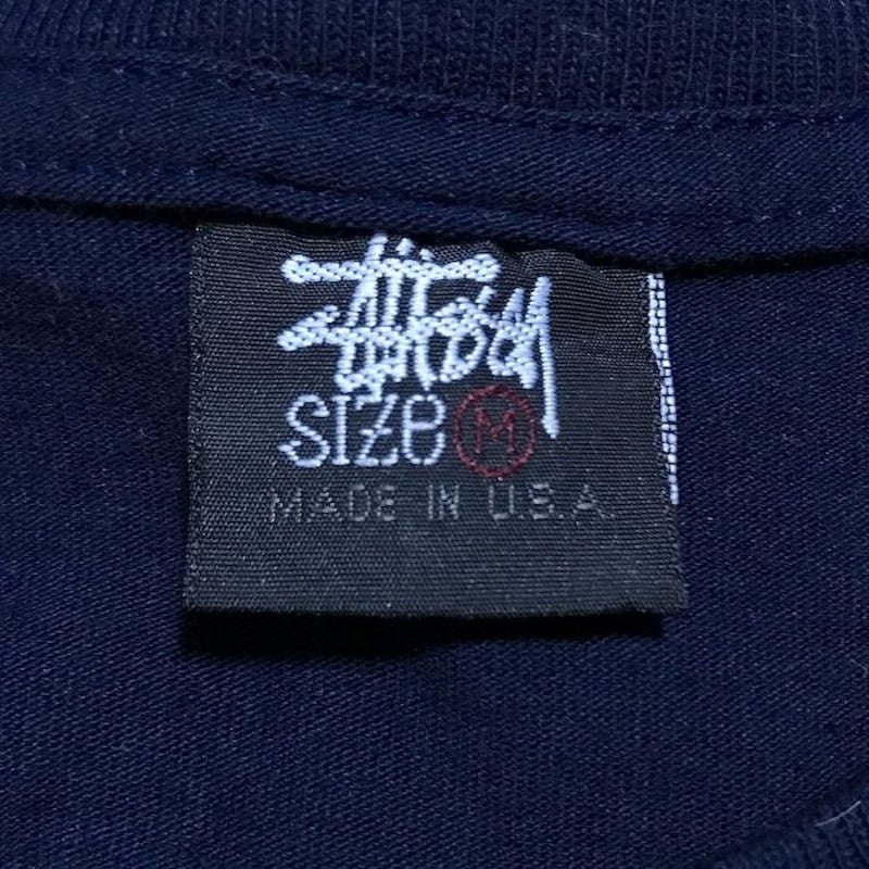 USED】90'S STUSSY OLD SKOOL T-SHIRT | KONBINI USED】90'S STUSSY OLD SKOOL T-SHIRT | KONBINI