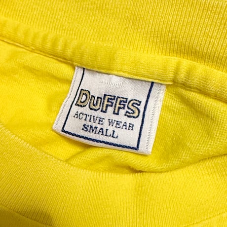 【USED】00's DUFFS Speedline Logo T-shirt Small Fit