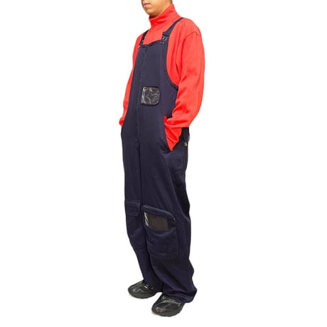 【USED】90'S W.&L.T. FUTURE DETAIL OVERALLS