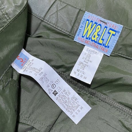 【USED】90'S W.&L.T. NYLON MOTORCYCLE PANTS