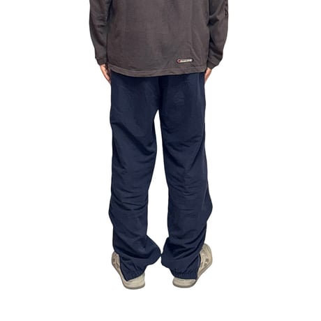【USED】00's UMBRO POLY TRACK PANTS NAVY