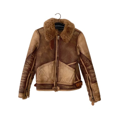 【USED】POLO RALPH LAUREN SHEARLING BOMBER JACKET