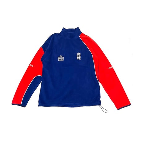 【USED】00'S Admiral ENGLAND CRICKET ECB  FLEECE TOP