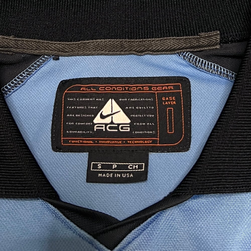 USED】90's-00's NIKE ACG CENTER LOGO FOOTBALL S