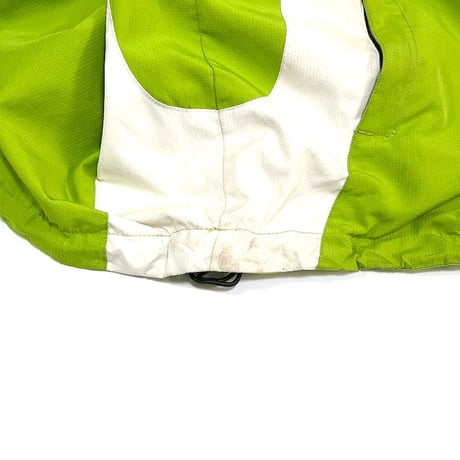 【USED】00'S UMBRO RIBTECH JACKET YELLOW GREEN