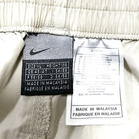 【USED】00'S NIKE COTTON NYLON BUGGY PANTS