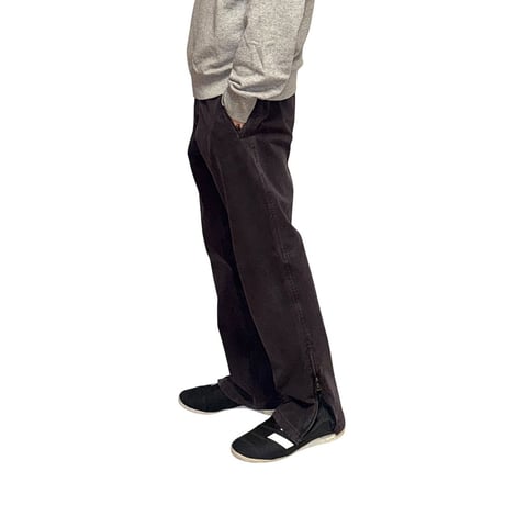 【USED】00's PRADA SPORT Sun-Faded Zip-Hem Technical Trousers