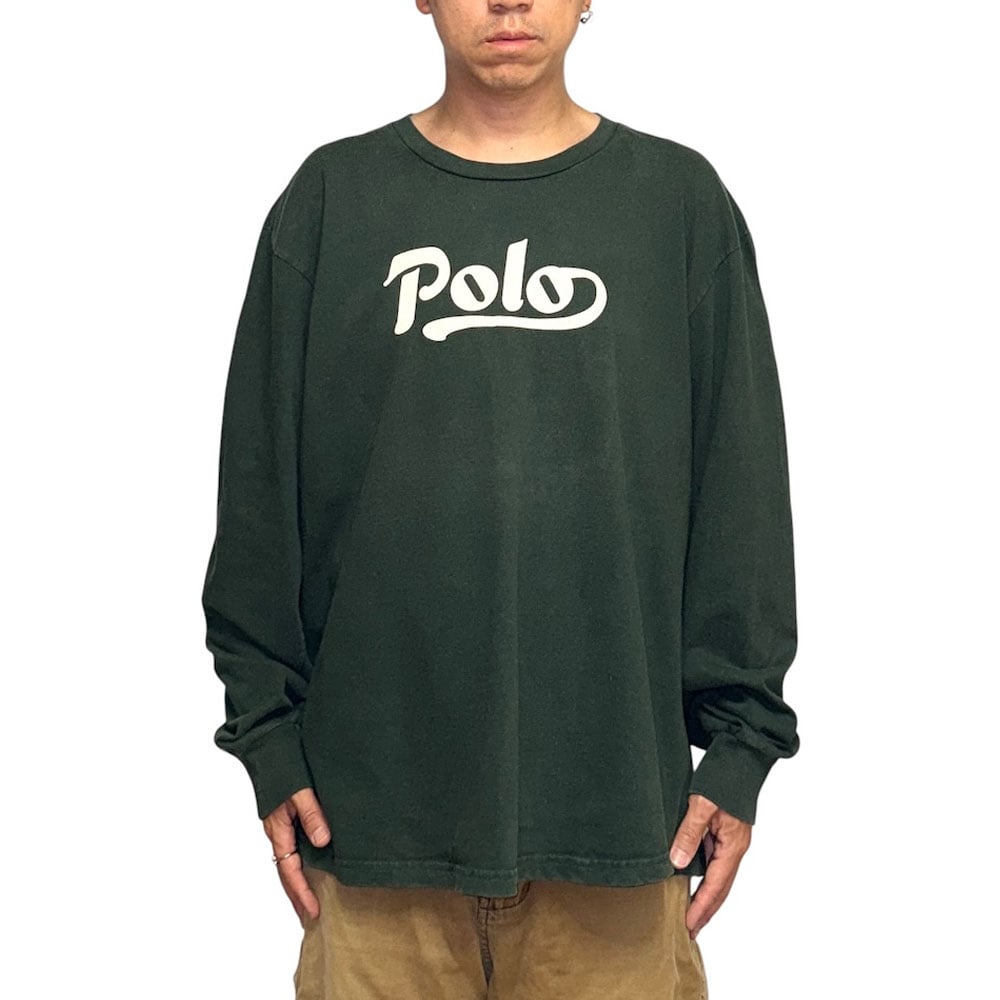 POLOSPORT 90's スクリプトTシャツ USED】90's Polo Sport Ralph Lauren Script Logo