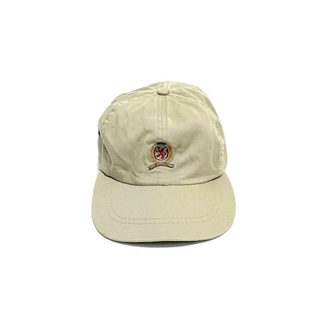 【DEAD STOCK】90'S TOMMY HILFIGER EMBLEM LOGO CAP