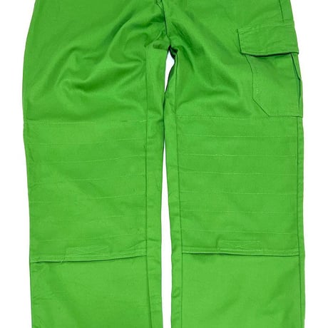 【USED】VINTAGE GERMAN WORK PANTS LIME GREEN