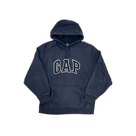 【USED】90'S-00'S OLD GAP REVERSE WEAVE TYPE LOGO PARKA
