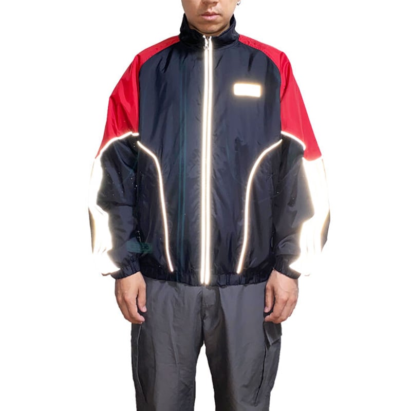 USED】90'S ADIDAS REFLECTIVE NYLON JACKET | KON