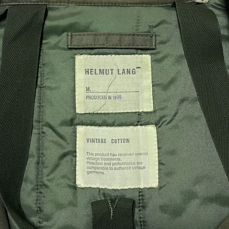 【USED】HELMUT LANG 1999AW ASTRO BIKER BALMACAAN COAT