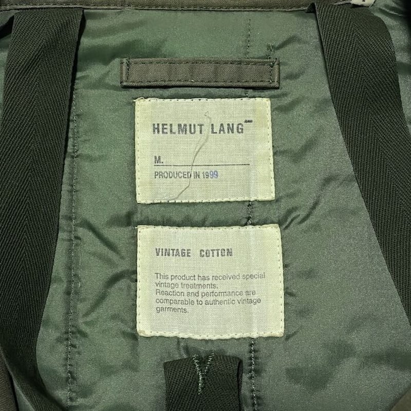 USED】HELMUT LANG 1999AW ASTRO BIKER BALMACAAN USED】HELMUT LANG 1999AW ASTRO BIKER BALMACAAN