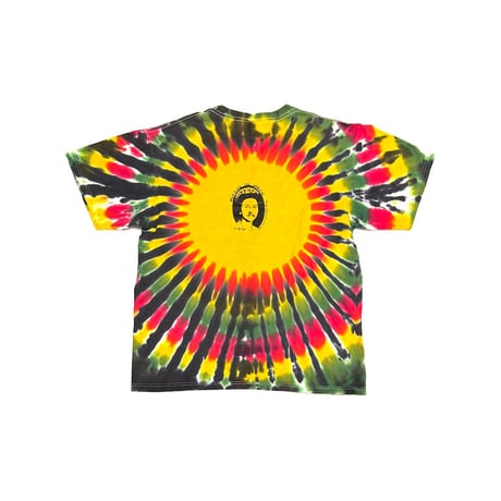 【USED】00's Sex Pistols "God Save The Queen" Jamaican Tie-Dye T-shirt