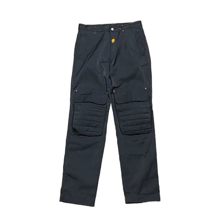 【USED】90'S W.&L.T. KNEE POCKET TROUSERS BLACK