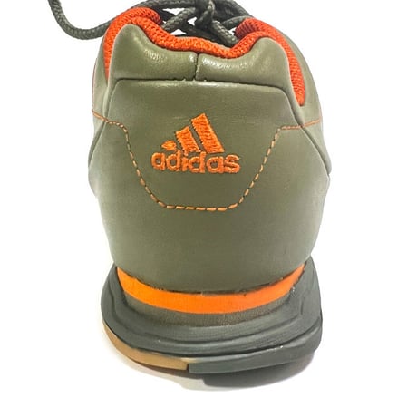 【USED】00'S ADIDAS SNEAKERS KHAKI/ORANGE
