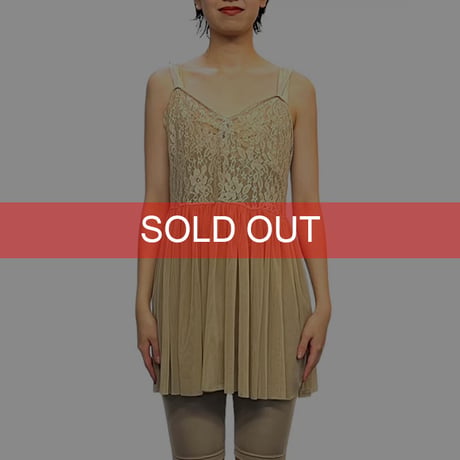 【USED】2010's ASOS Boudoir LINGERIE MINI DRESS