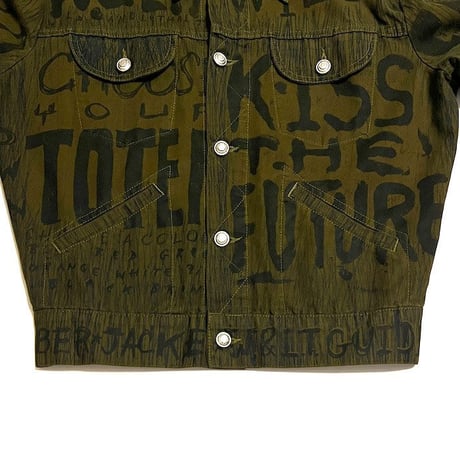 【USED】90'S W.&L.T. GRAFFITI TRACKER JACKET