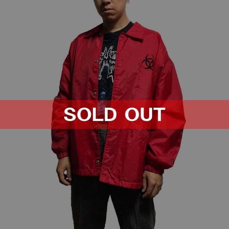 【USED】90'S  HAZ-MAT COACH JACKET