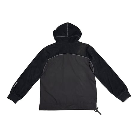 【USED】00's EURO NIKE "Uptempo" Corduroy Panel Technical Hooded Jacket