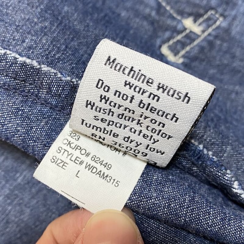 USED】90'S CK CALVIN KLEIN JEANS ZIP DENIM JACK