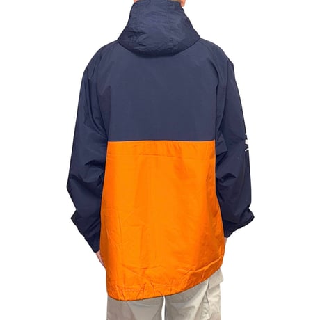 【USED】00's VANS ANOLAK NYLON JACKET NAVY × ORANGE