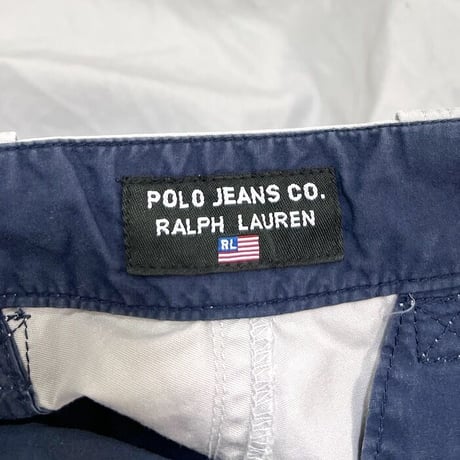 【USED】00'S POLO JEANS CO. RALPH LAUREN GIMMICK SHORTS