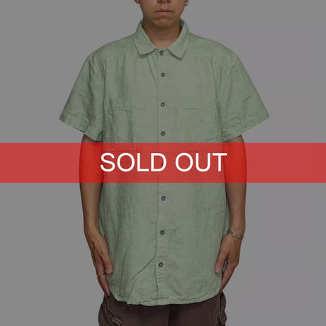 【USED】00's ARC'TERYX S/S STRIPE SHIRT