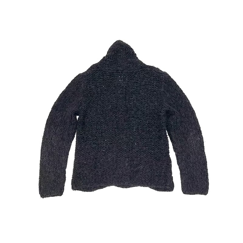 USED】00'S ANN DEMEULEMEESTER WOOL × ALPACA LOW