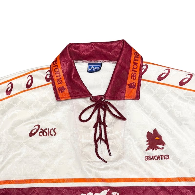 USED】ASICS AS Roma 1994-95 Away Lace-Up Footba