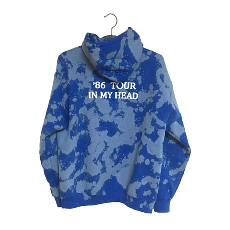 【USED】00'S BLACK FLAG BLEACHED HOODIE