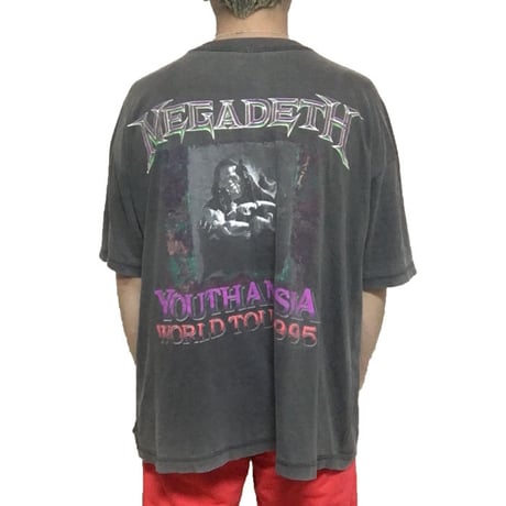【USED】90'S VINATGE MEGADETH T-SHIRT