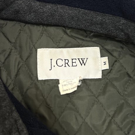 【USED】90'S-00'S J.CREW FLEECE SHIRT JACKET