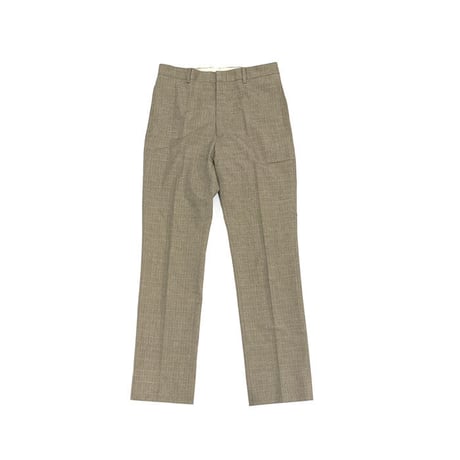 【USED】00'S MIU MIU SLIM CHECK TROUSERS