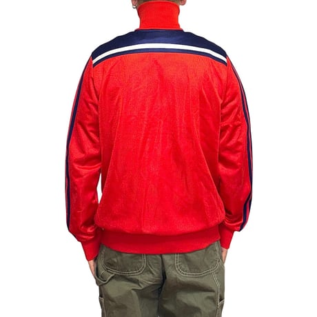 【USED】70's adidas West Germany Red × Navy Track Jacket