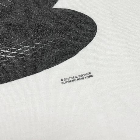 【USED】SUPREME 2017SS MC ESCHER T-SHIRT