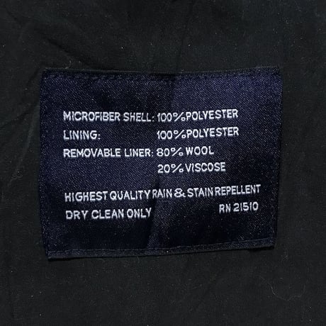 【USED】00'S CHAPS RALPH LAUREN OVERSIZED TRENCH COAT
