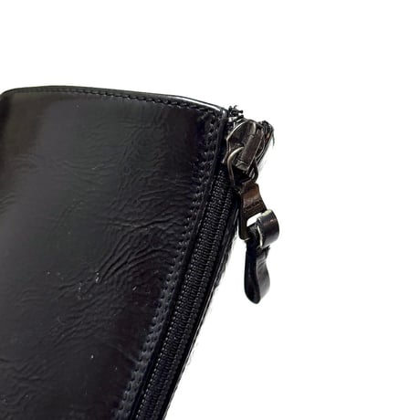 【USED】PRADA LINEA ROSSA PATENT LEATHER LONG BOOTS