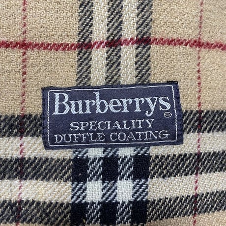 【USED】90'S BURBERRYS DUFFLE COAT MADE IN ENGLAND