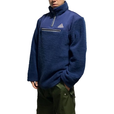 【USED】00'S  ADIDAS HIGH TECH FLEECE TOP
