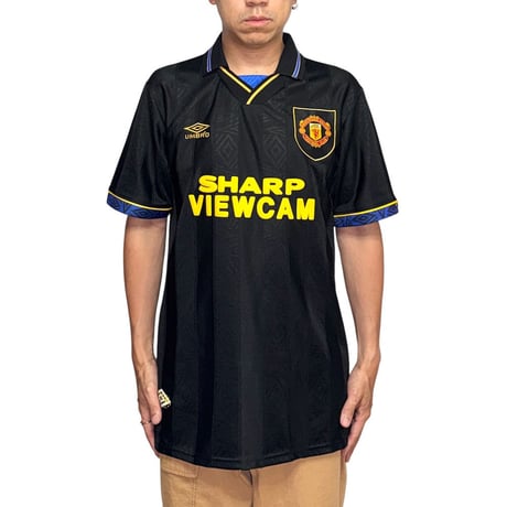 【USED】90's UMBRO Manchester United 1993-95 Away Football Shirt Made in England