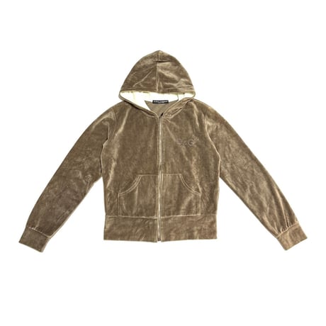 【USED】00's DOLCE & GABBANA Bling Donald Duck Velour Tracksuit