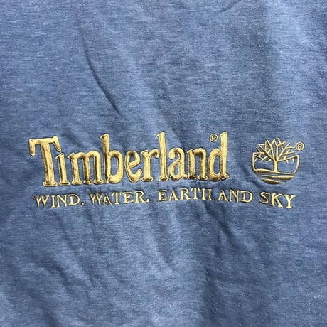 【USED】90'S TIMBERLAND EMBROIDERY LOGO SWEATSHIRT