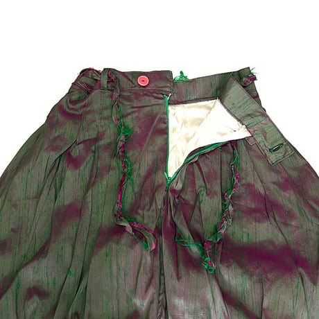 【USED】80's IRIDESCENT BALLOON SKIRT