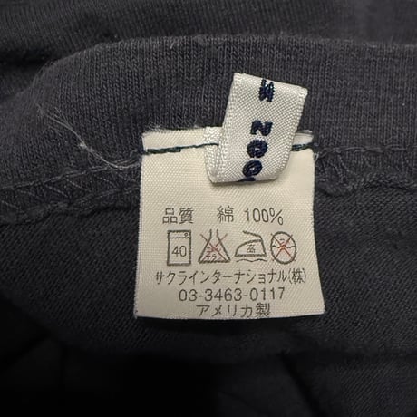 【USED】2010's Mark Gonzales “To Be A Poet...” Faded Art T-shirt